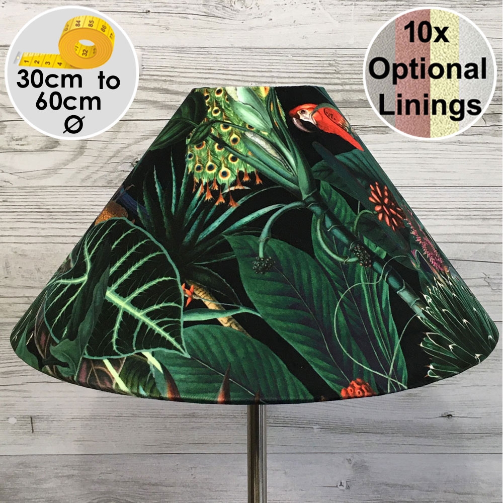 Coolie Lampshade Sumatra Ebony